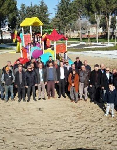 Alaşehirde Zübeyde Hanım Parkı açıldı
