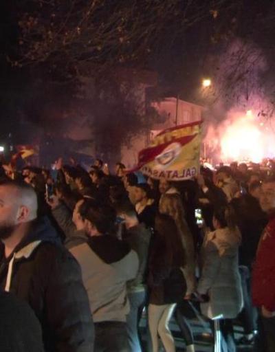 Galatasaraya Floryada coşkulu karşılama