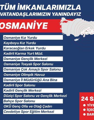 Gençlik ve Spor Bakanı Kasapoğlu il il duyurdu: İşte deprem bölgelerinde hizmet veren tesisler