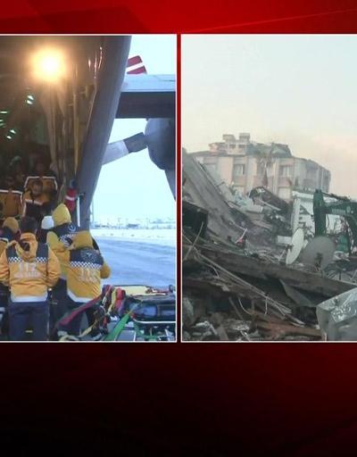 Depremin 3. günü CNN TÜRK depremin vurduğu Hatayda...
