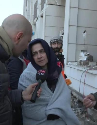 Çöken otelden ses var CNN TÜRK Muhabiri son durumu aktardı