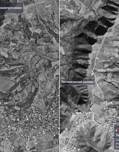 Türkiyedeki depremlerin tektonik izleri uzaydan görüntülendi