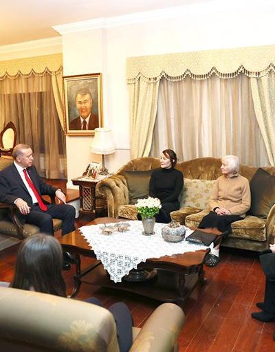 Cumhurbaşkanı Erdoğandan Baykal ailesine taziye ziyareti