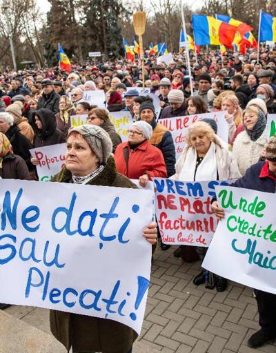 Moldovada hükümet karşıtı protesto: Rusya yanlısı göstericiler sokağa çıktı