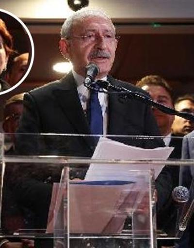 Kılıçdaroğlu Millet İttifakının adayı oldu: Akşenerin yüz ifadesi tartışma konusu oldu