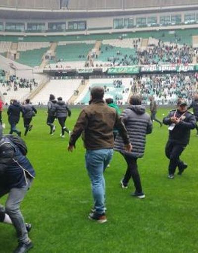 Bursaspor-Amedspor maçı sonrası gözaltına alınan 9 kişi serbest bırakıldı