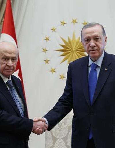 SON DAKİKA: Erdoğan ve Bahçeli, Beştepede bir araya geldi