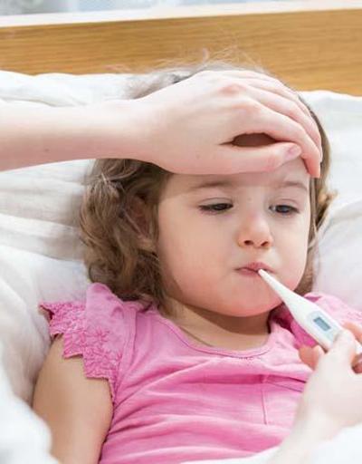 Çocuklarda en sık karşılaşılan sağlık sorunu; Üst solunum yolu enfeksiyonları