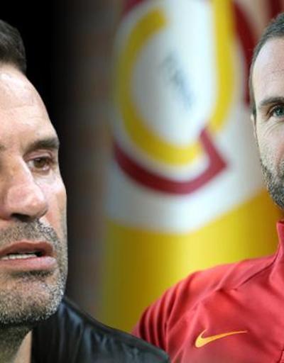 Galatasarayda Juan Mata sürprizi Burukun planı belli oldu...