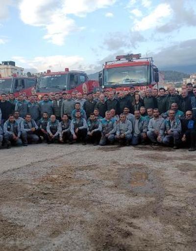 Yangın ekibine işbaşı eğitimi