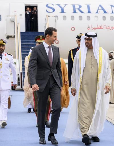 Esaddan Birleşik Arap Emirliklerine resmi ziyaret