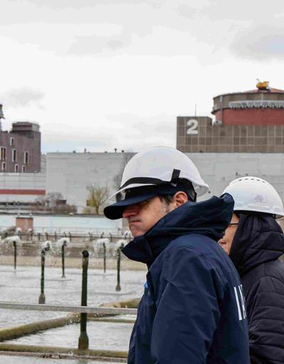 Grossi’den Zaporijya Nükleer Santrali’ne ziyaret