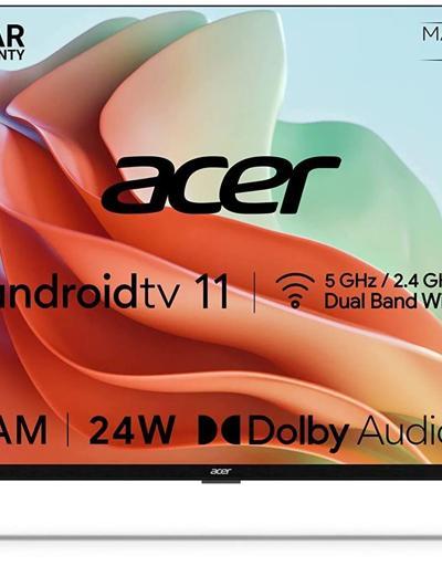Acer akıllı televizyon pazarına giriş yaptı