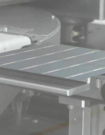 Hammaddeden başlayıp güneş paneli üreten ilk fabrika
