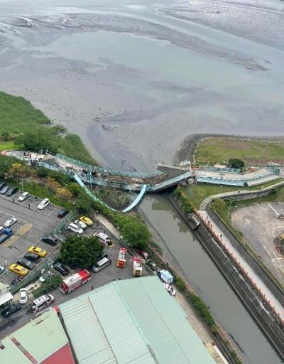 Tayvanda köprü çöktü: 3 yaralı
