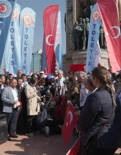 1 Mayıs’ta işçiler Taksim’deydi