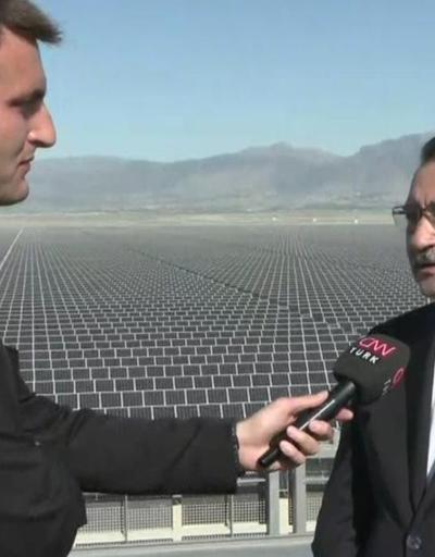 Karapınar Güneş Santrali açılıyor Enerji ve Tabii Kaynaklar Bakanı CNN TÜRKte