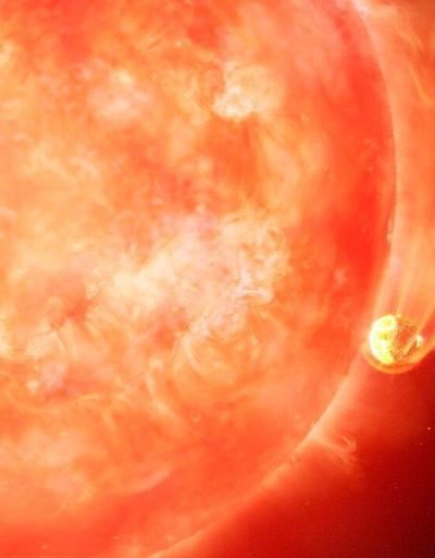 Dünyanın sonu da benzer mi olacak Gök bilimciler ilk kez sönen yıldızın, gezegeni yutmasına tanık oldu