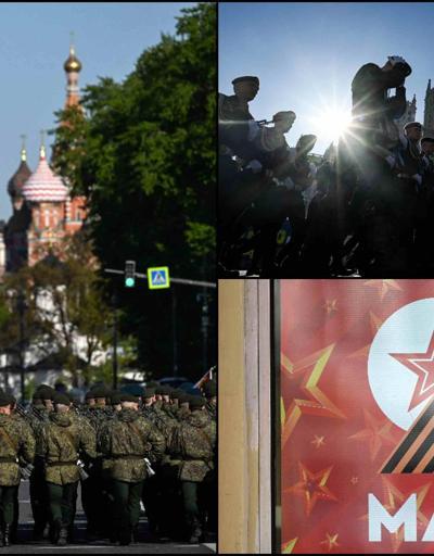 Görüntüler Moskova’dan: İşgalin gölgesinde ‘Zafer Günü’ provası