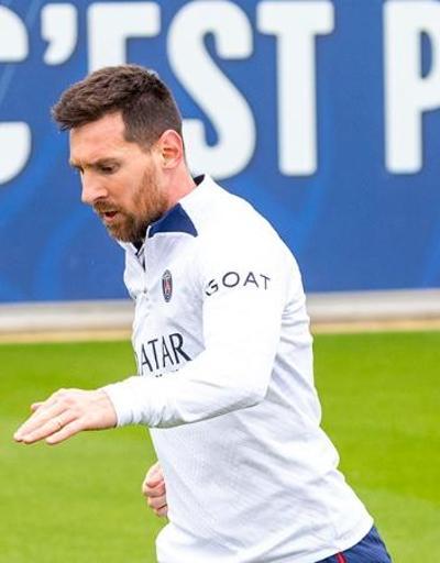 Lionel Messi, PSGde idmanlara geri döndü