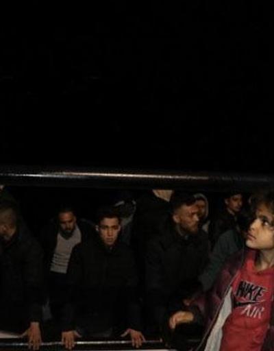 Ayvacık açıklarında 27 kaçak göçmen yakalandı