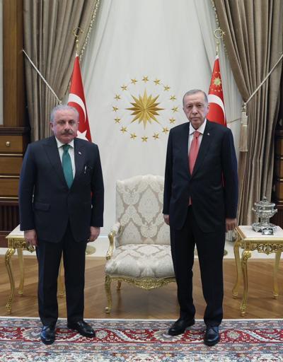 Son dakika... Cumhurbaşkanı Erdoğan, Şentop ile görüştü
