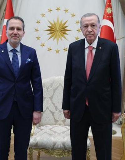Son dakika haberi: Cumhurbaşkanı Erdoğan, Fatih Erbakanı kabul etti