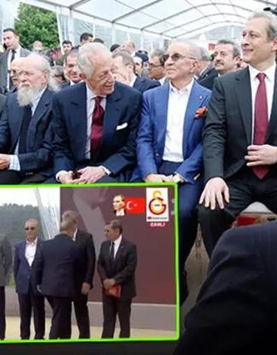 Galatasarayın Kemerburgaz tesisleri için temel atma töreni
