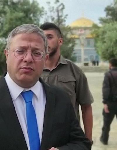 İsrailli bakan Harem-i Şerif’te… Kışkırtan açıklamalar