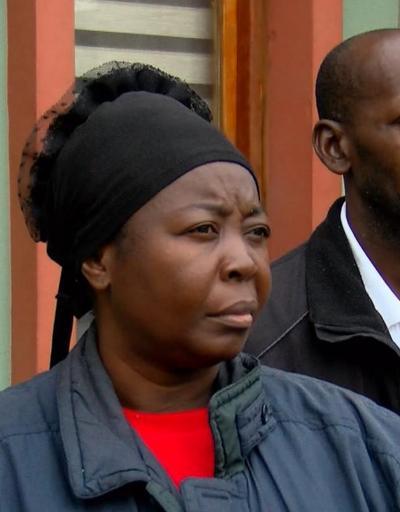 Gabonlu Dinanın ailesi cenazeyi almak için Adli Tıpa geldi