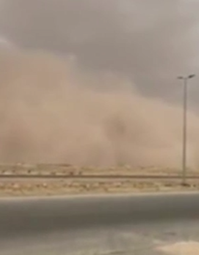 Suudi Arabistanda kum fırtınası