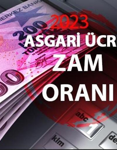 Haberler... 2023 asgari ücret temmuz zammı ne kadar, kaç TL olacak Asgari ücrete ara zam yüzde kaç