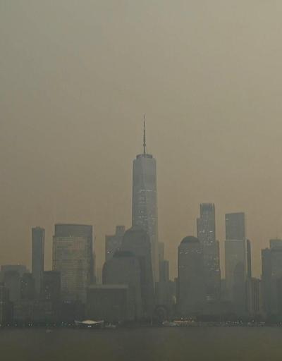 Kanadadaki orman yangınlarının dumanı New Yorka ulaştı