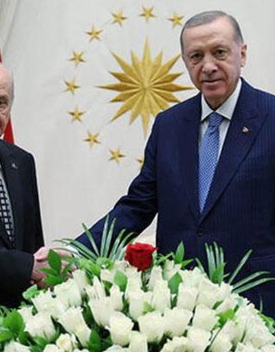 Cumhurbaşkanı Erdoğan Devlet Bahçeli ile görüştü
