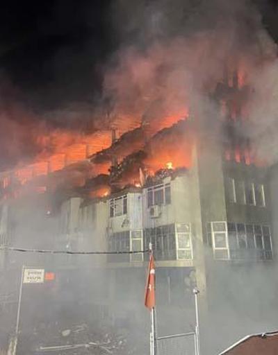 Başakşehir Organize Sanayi bölgesinde çıkan yangında 24üncü saat