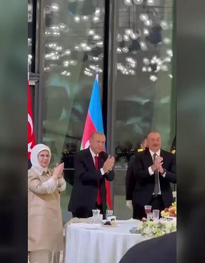 Cumhurbaşkanı Erdoğan ayakta alkışladı