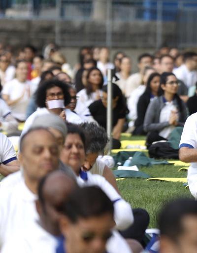 Hindistan Başbakanı Modi, New Yorkta toplu yoga etkinliğine katıldı