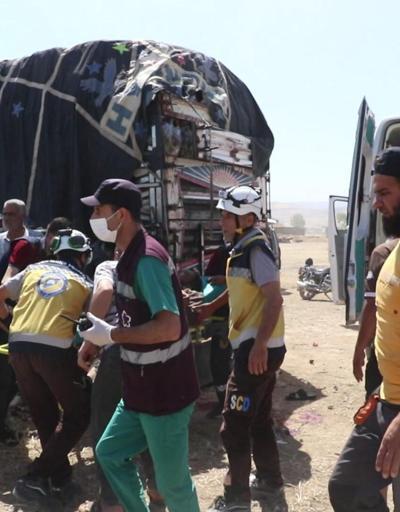 Rus savaş uçakları İdlibi vurdu: Ölü ve yaralılar var