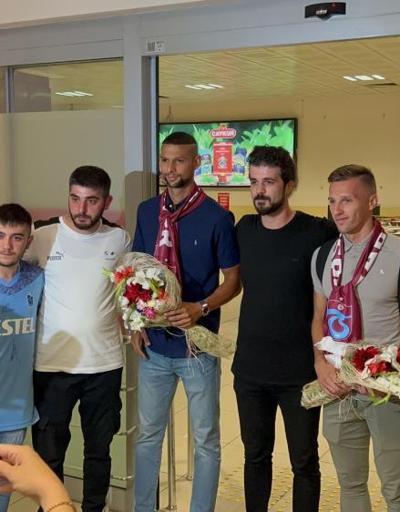 Mislav Orsic ve Joaquin Fernandez Trabzonda böyle karşılandı