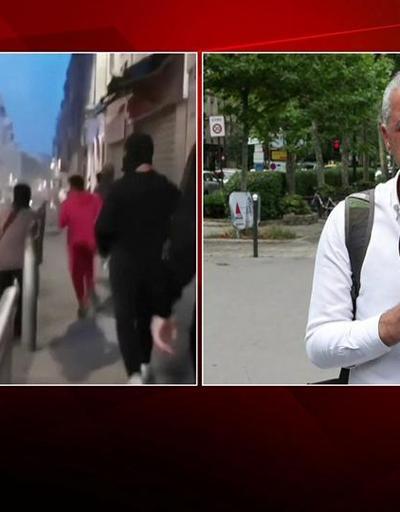 CNN TÜRK ekibi kaosun sürdüğü Paristen son durumu aktardı