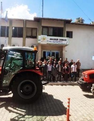 ORKÖY Projesi kapsamında iki aileye traktörler teslim edildi