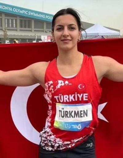 Milli sporcu Esra Türkmenden büyük başarı