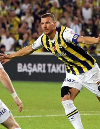 Fenerbahçe kazandı Dzeko tarihe geçti
