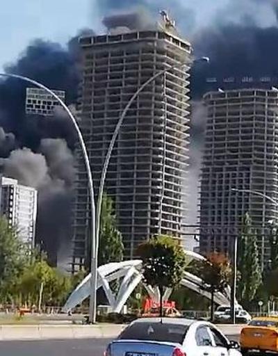 Ankara’da korkutan yangın: Dumanlar bir anda her yeri sardı