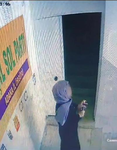 HDP il binası önüne ispirto bırakan kadın gözaltına alındı