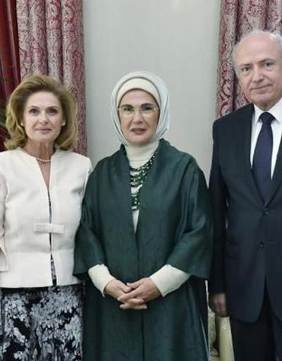 Emine Erdoğan, görev süresi dolacak büyükelçi ve eşleriyle görüştü