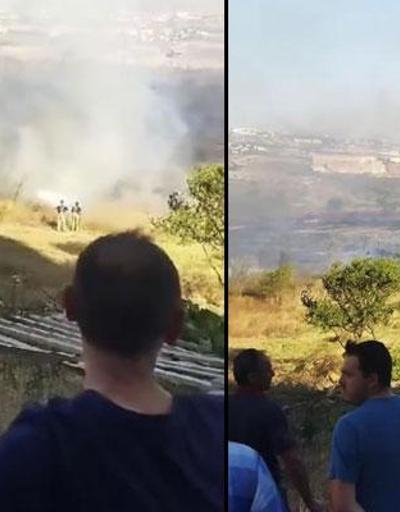 Tuzlada orman yangını: Alevler hızla yayıldı
