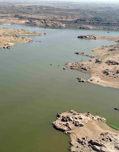 Edirnenin suyunun karşılandığı barajda doluluk yüzde 9a düştü