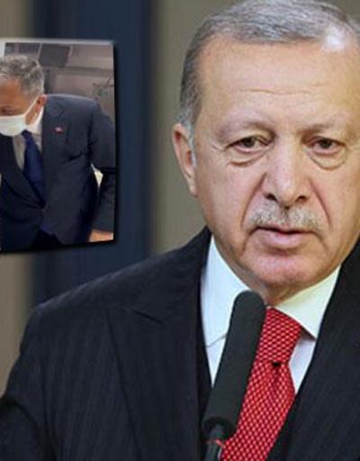 Cumhurbaşkanı Erdoğan, yaralı polis ile görüştü
