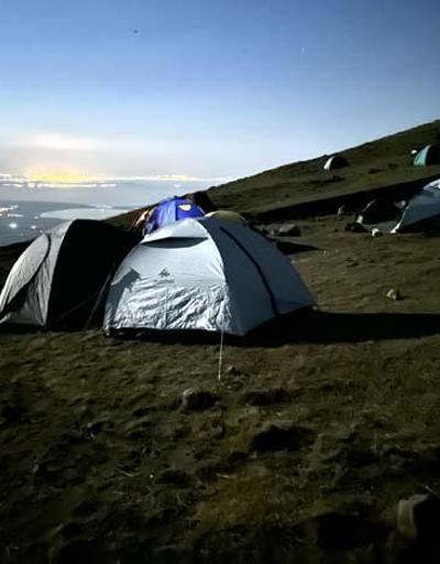 Kampçıların yeni rotası Nemrut ve Süphan Dağı Dünyanın dört bir yanından turisti ağırlıyor